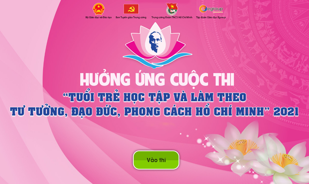 Hưởng ứng Cuộc thi trực tuyến "Tuổi trẻ học tập và làm theo tư tưởng, đạo đức, phong cách Hồ Chí Minh"